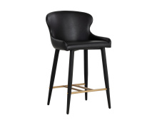 Sunpan 112211 - Evora Counter Stool - Bravo Black